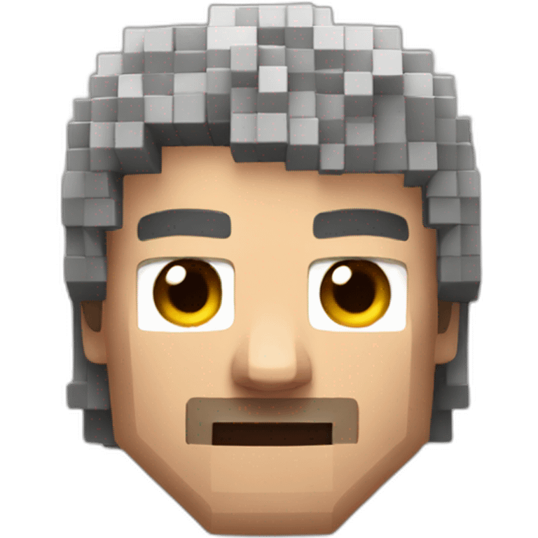 steve in minecraft emoji