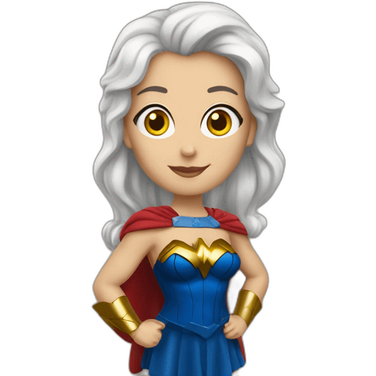 Wonder Woman teacher emoji