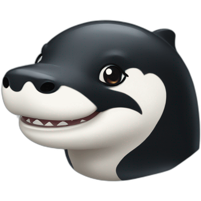 otter orca emoji