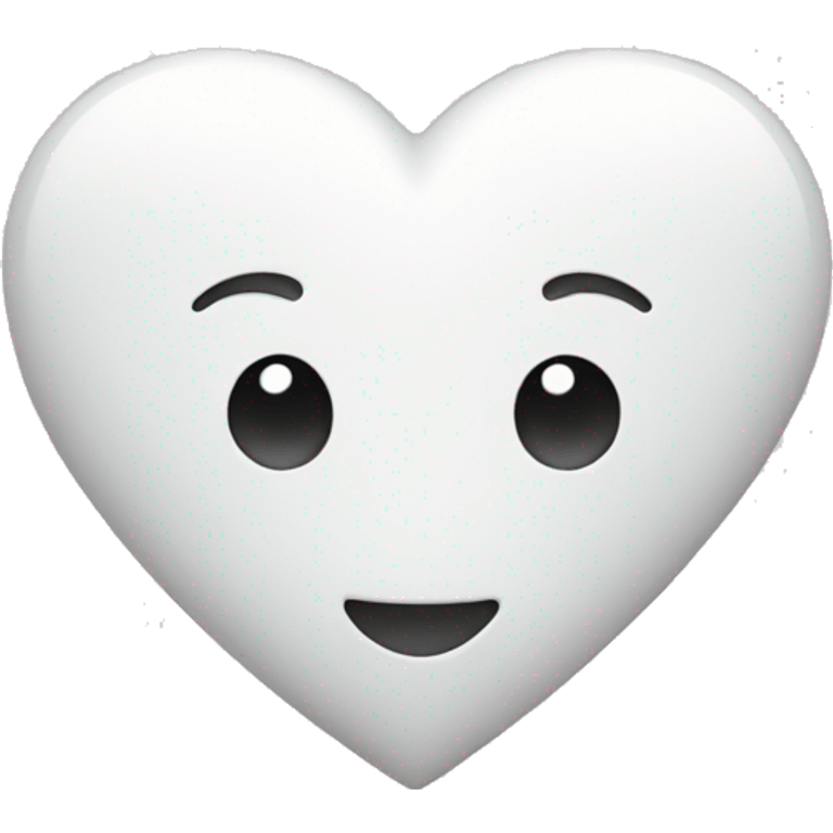 white heart  emoji