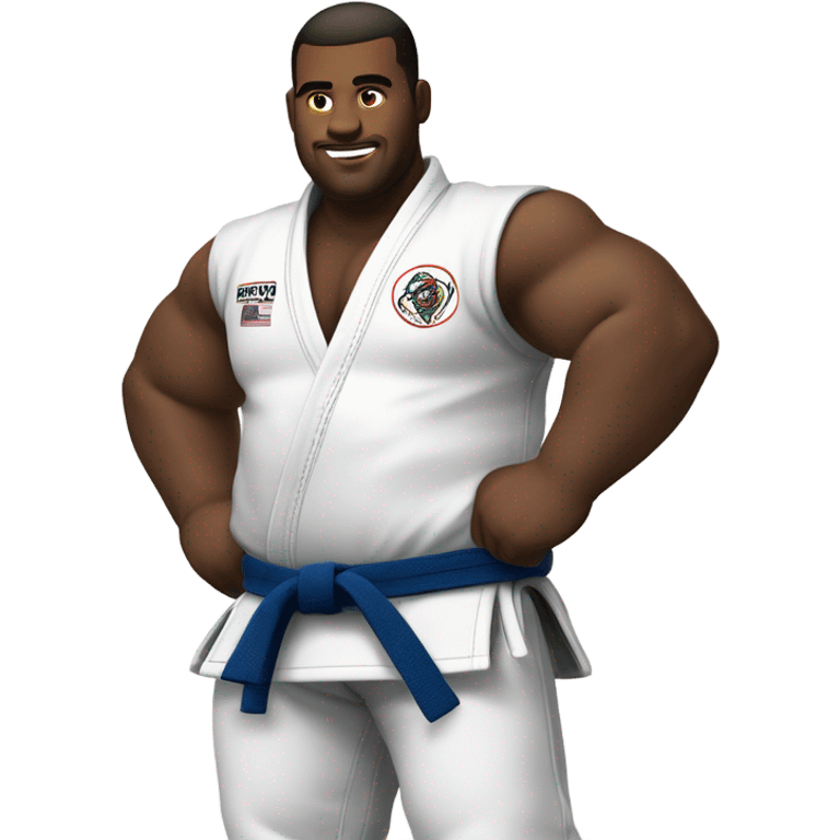 Fat jujitsu guy emoji