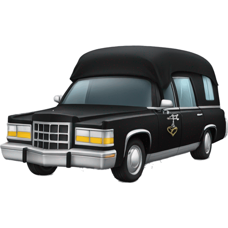 hearse emoji