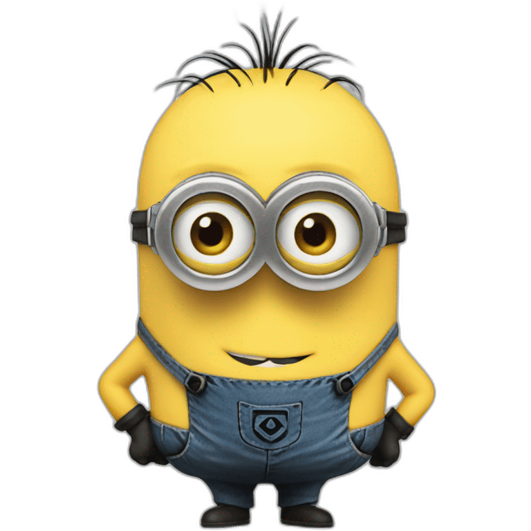 Minion showing great emoji