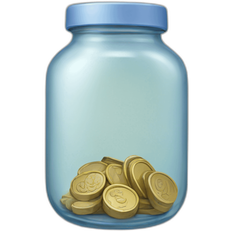 coin jar emoji