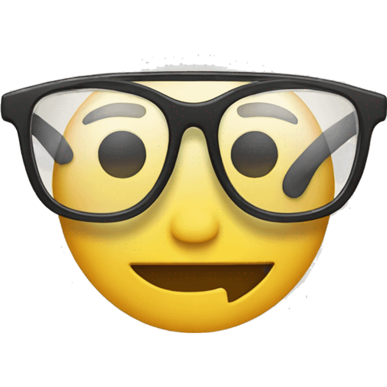 glasses broken in half emoji