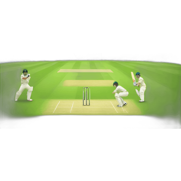 Cricket game emoji