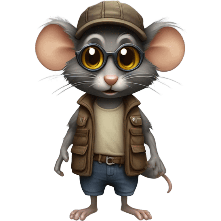 Carl the sewer rat from npcs are becoming smart 2 emoji