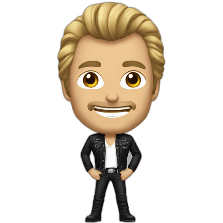 Jhonny hallyday rock emoji