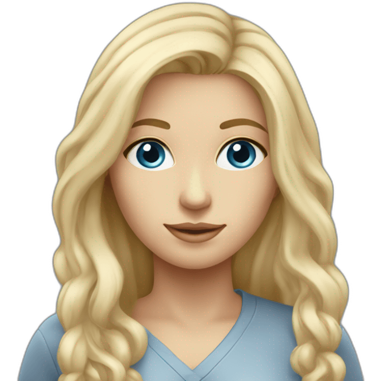 white-women-engineer-with-blue-eyes-and-long-blond-hair-in-grey-long-sleev emoji