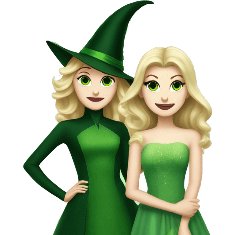 Elphaba and Glinda emoji