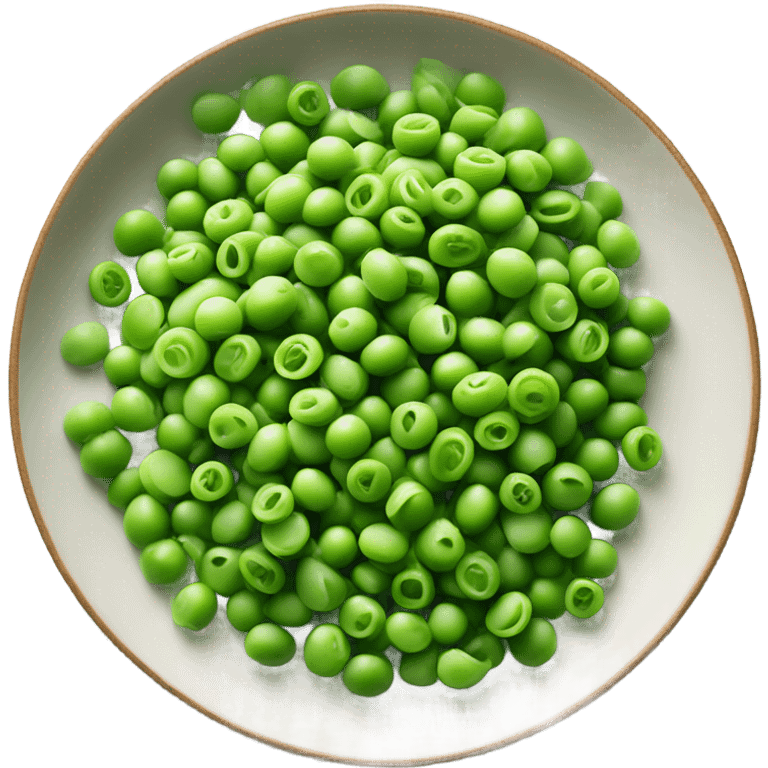 Peas in my pasta emoji