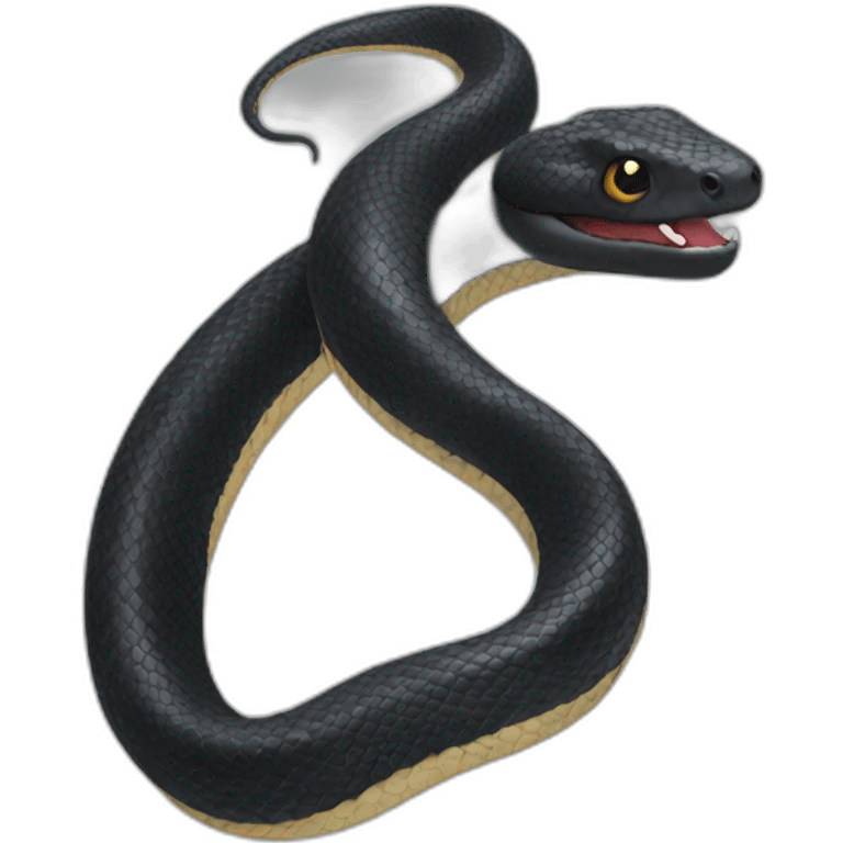 Black snake emoji