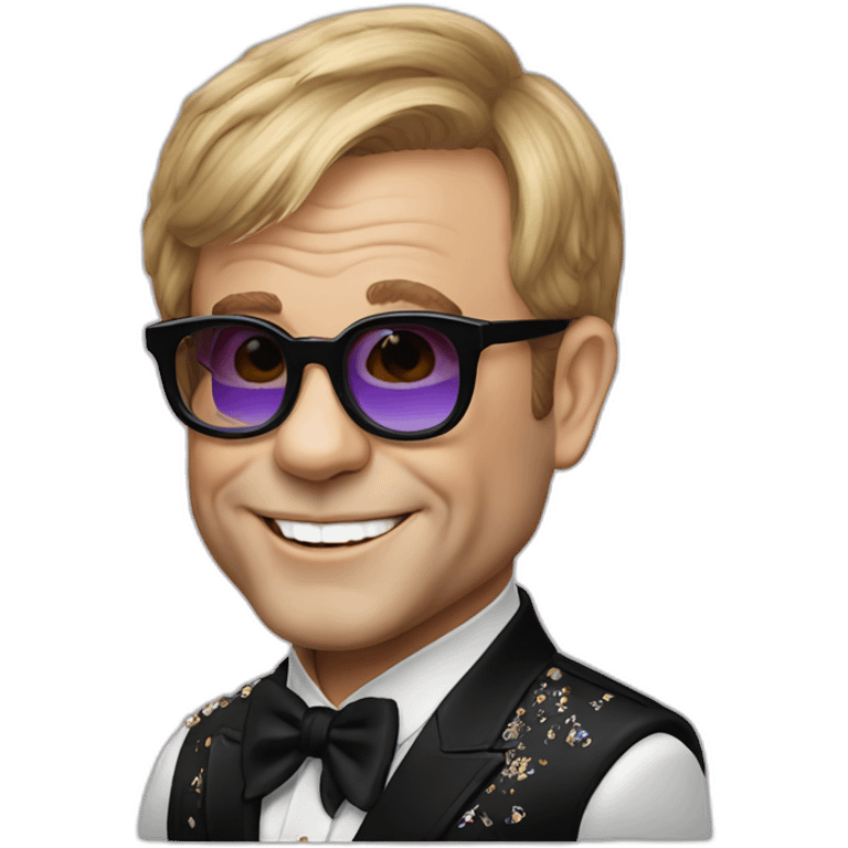 Elton John emoji