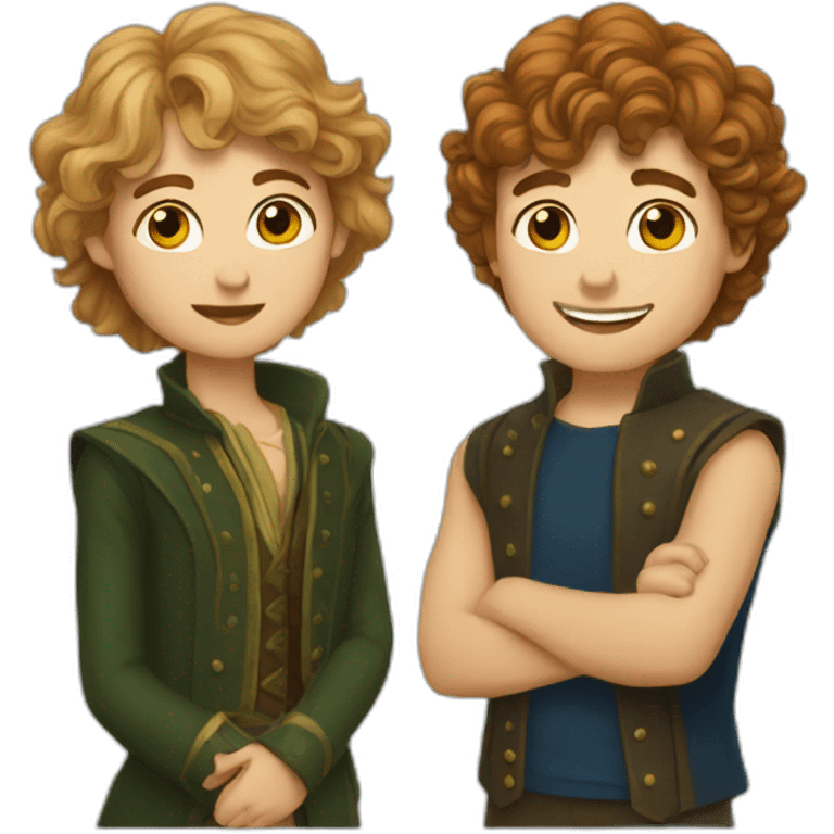 Marry and pippin emoji