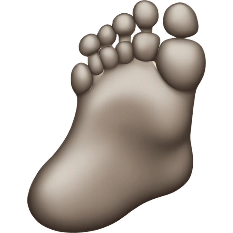 foot emoji