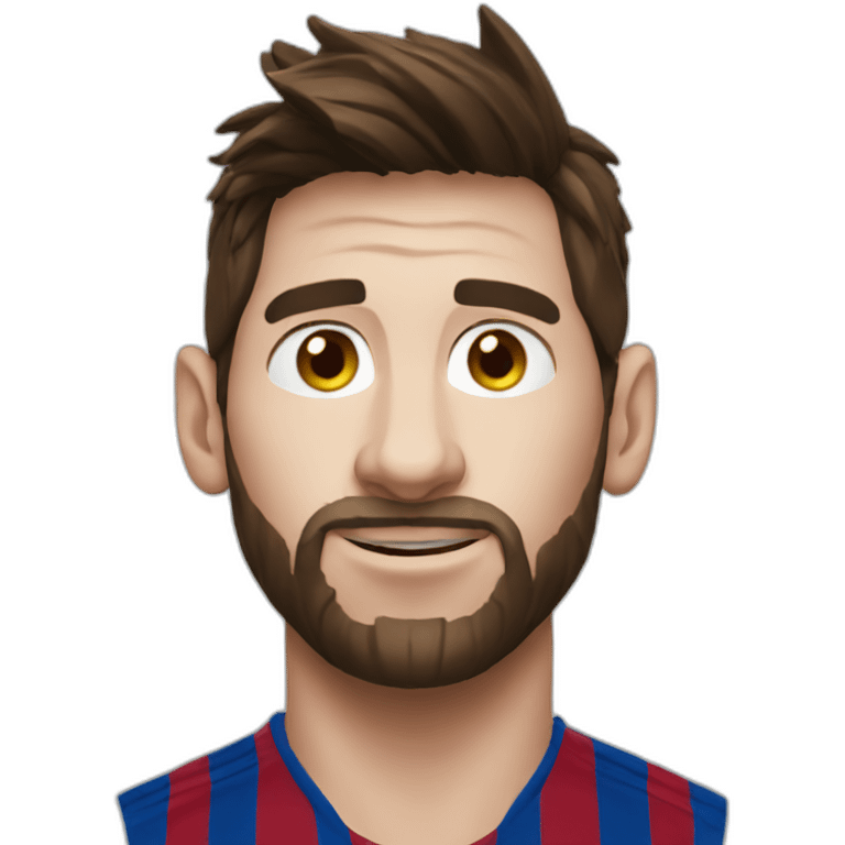 MESSI GOAT emoji