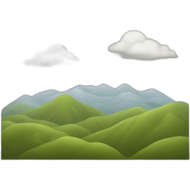 hills emoji