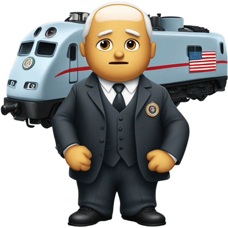 tomas the tank engine as president emoji