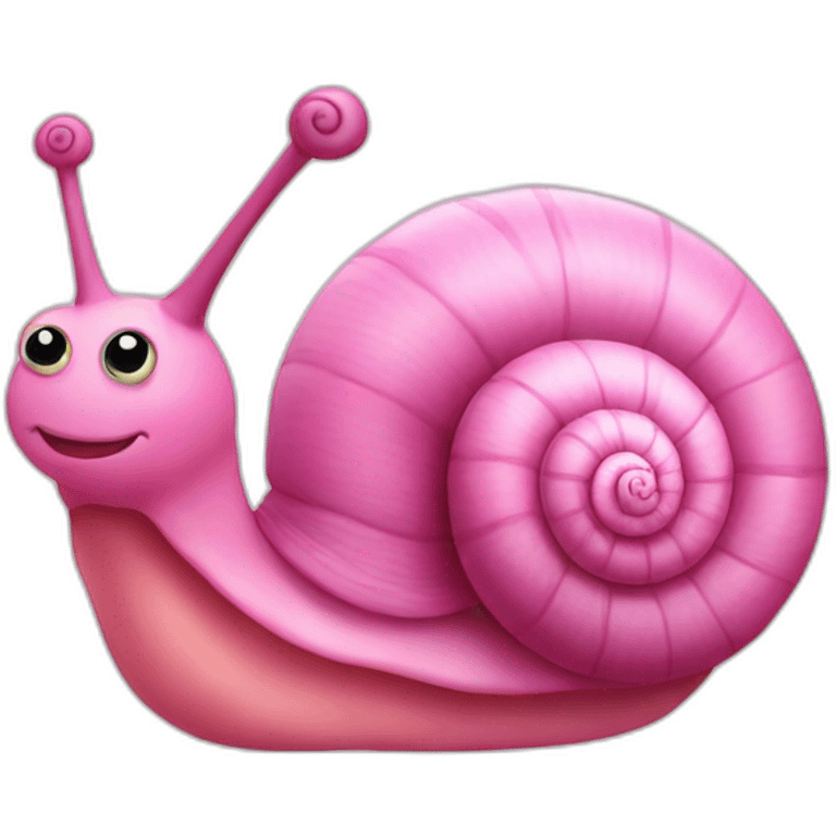 pink-snail emoji