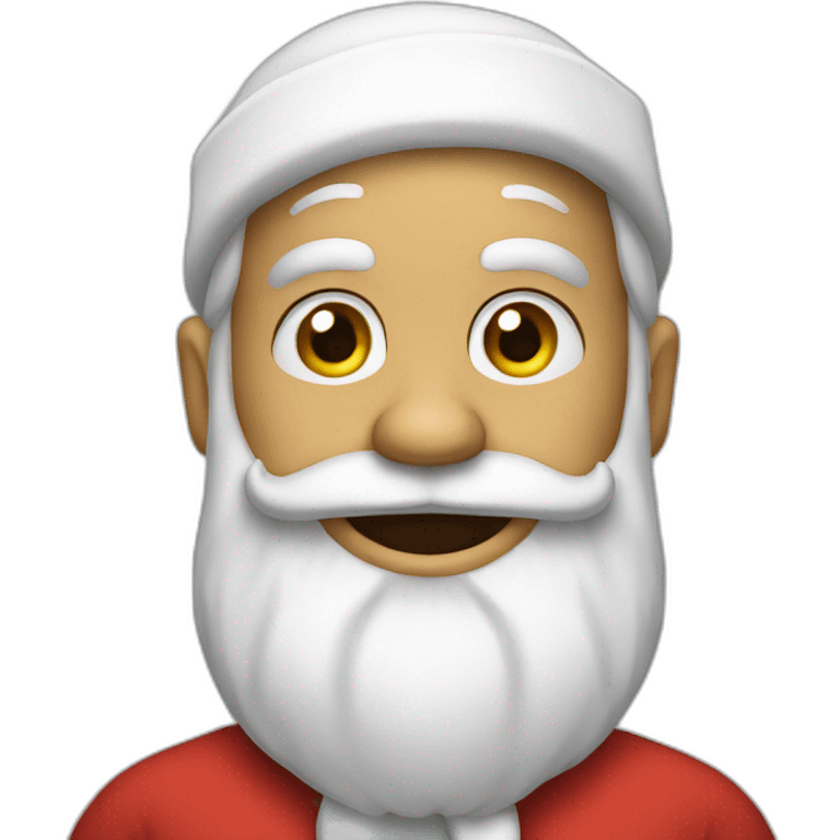 Santa clause emoji