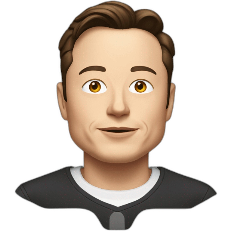 Elon Musk emoji