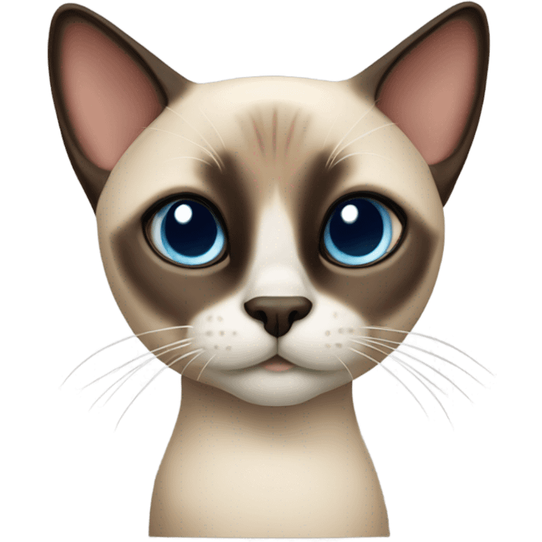 Siamese cat emoji