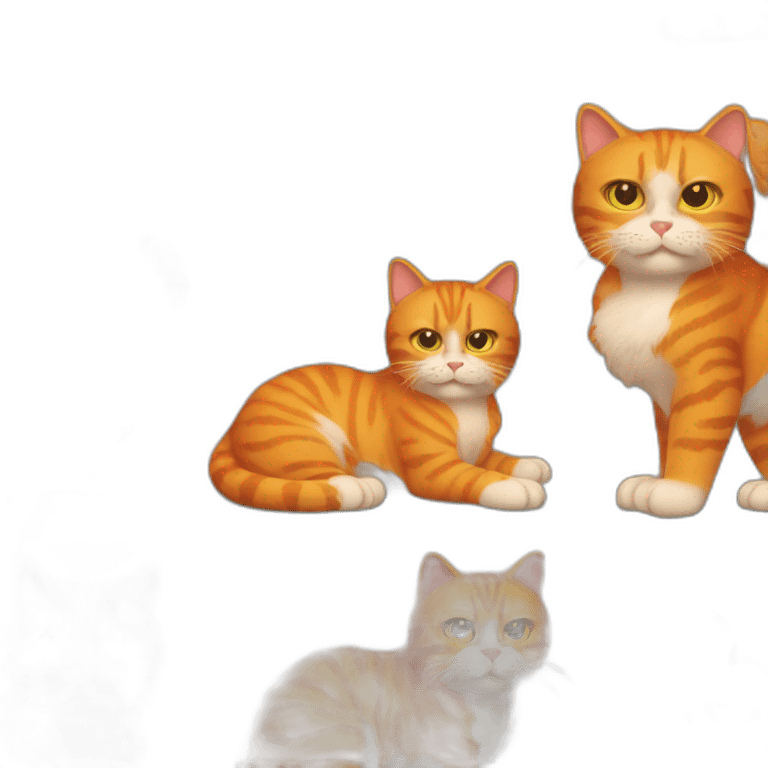 Garfield orange cat emoji