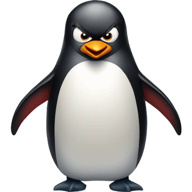 angry penguin emoji