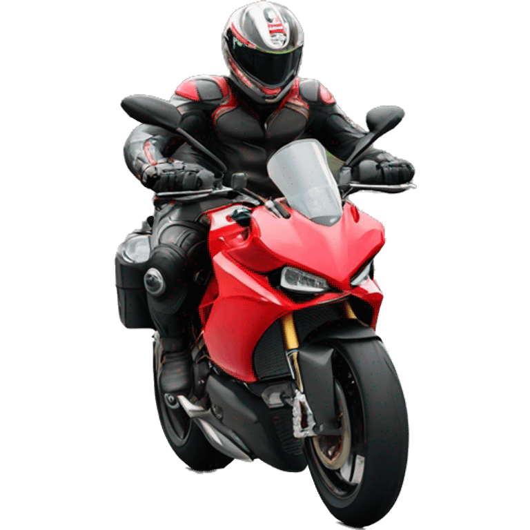 Ducati wheeling emoji