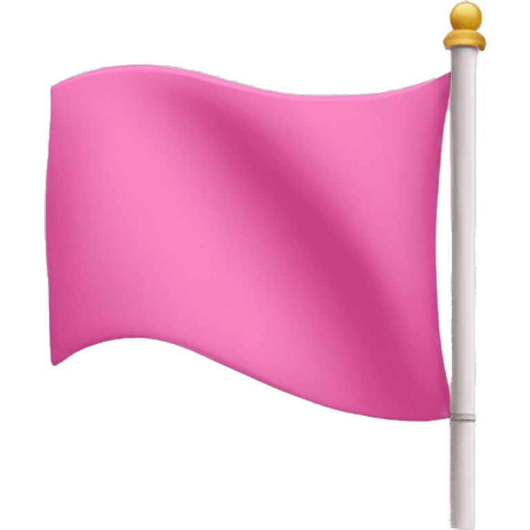 Pink flag emogy emoji