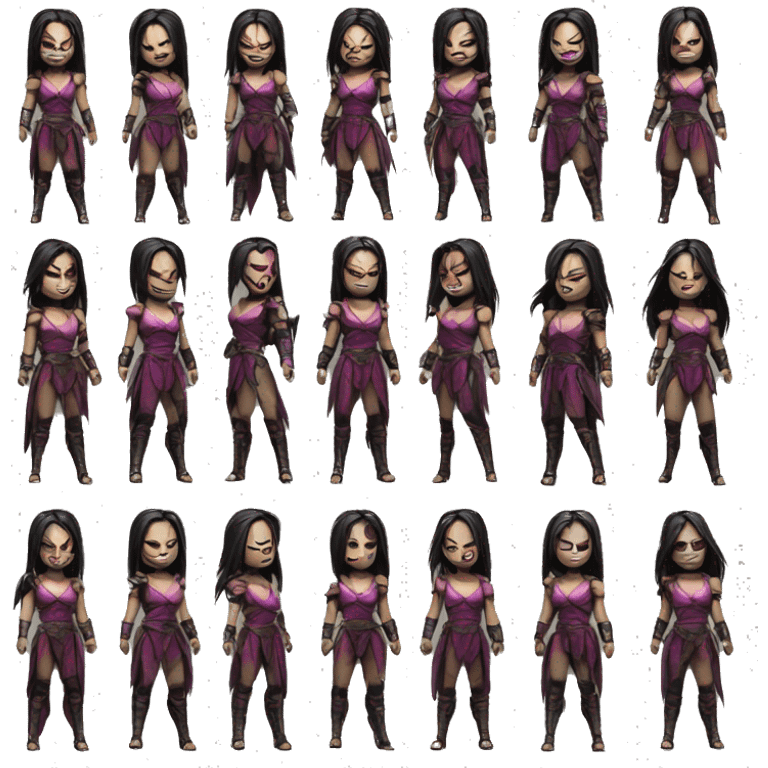 Mileena Mortal Kombat X emoji