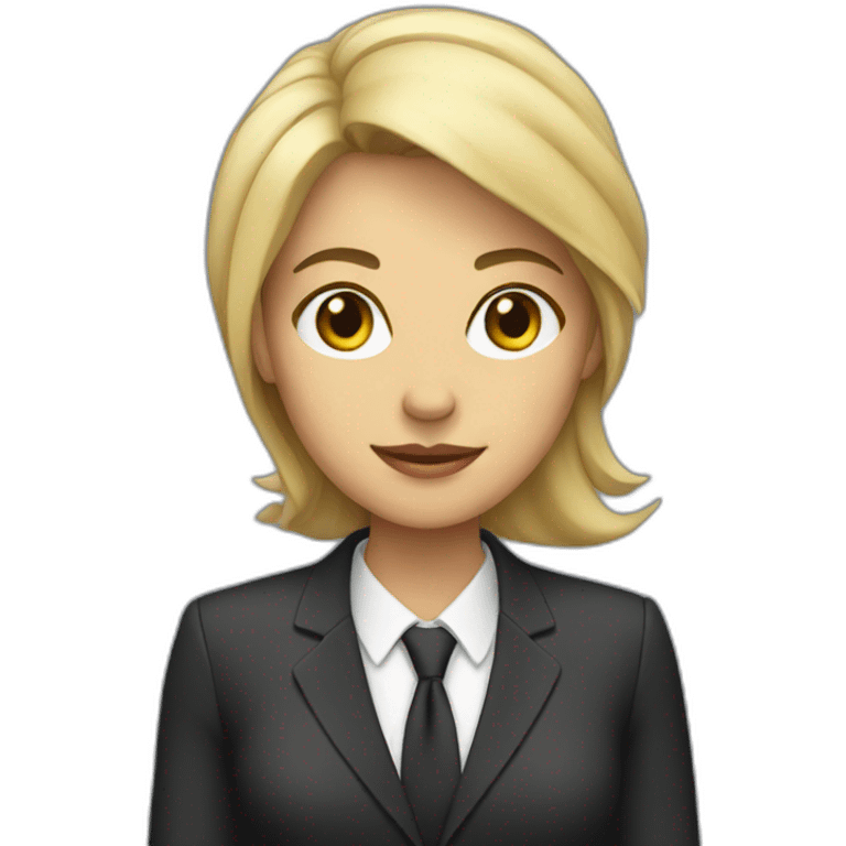 Woman in Suit emoji