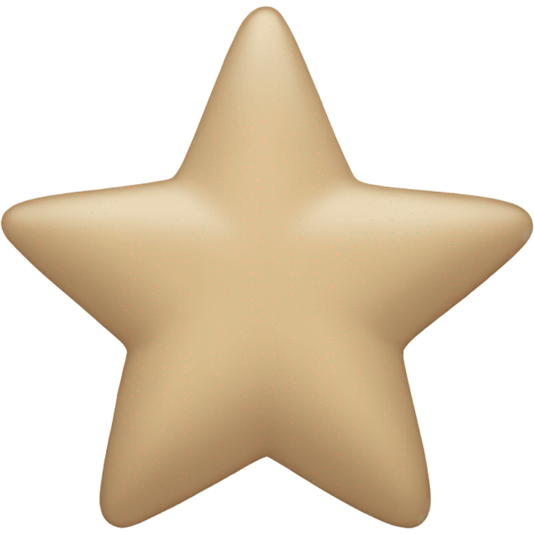 beige star emoji