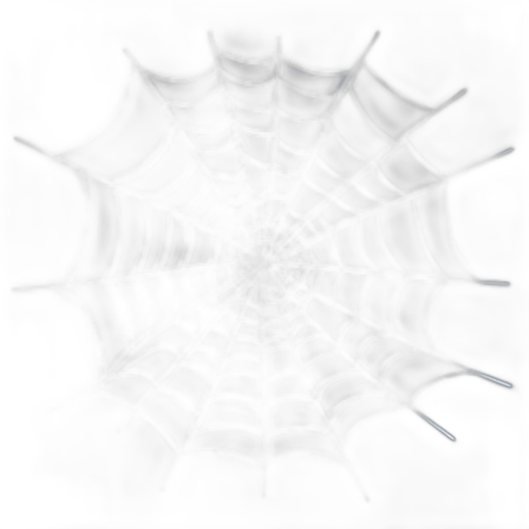 Spider web emoji