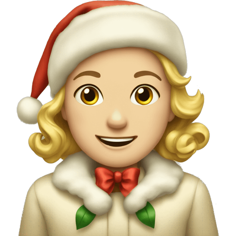 Vintage Christmas  emoji