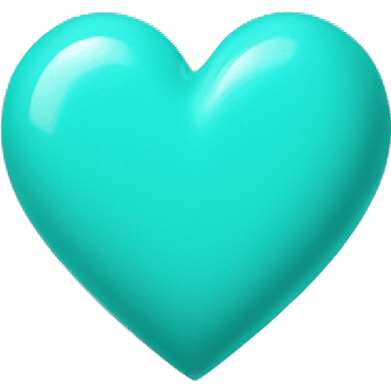 Turquois Heart  emoji