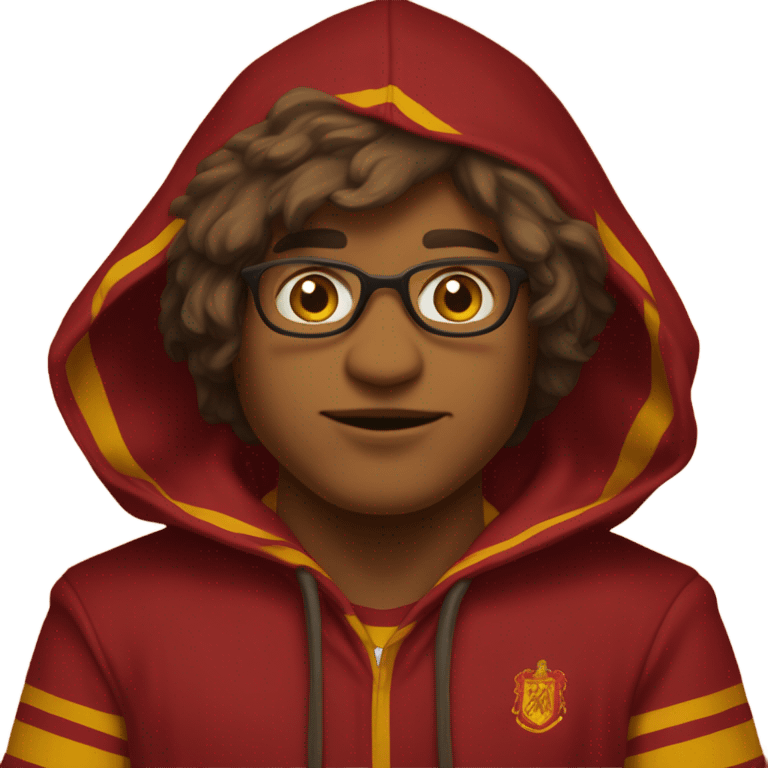 Gryffindor hoodie only 1 emoji