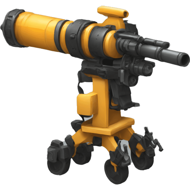 a minigun emoji