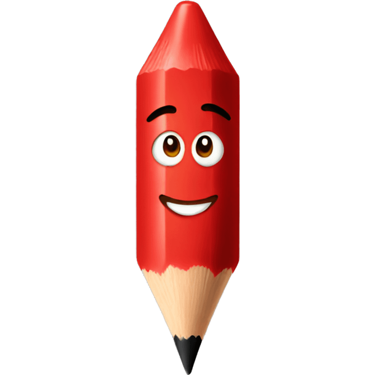 RED CRAYON emoji