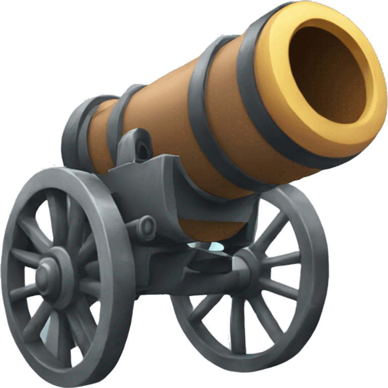 cartoon cannon  emoji