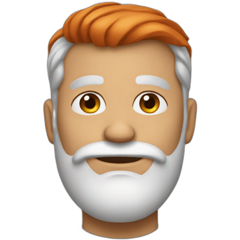 man, red beard emoji