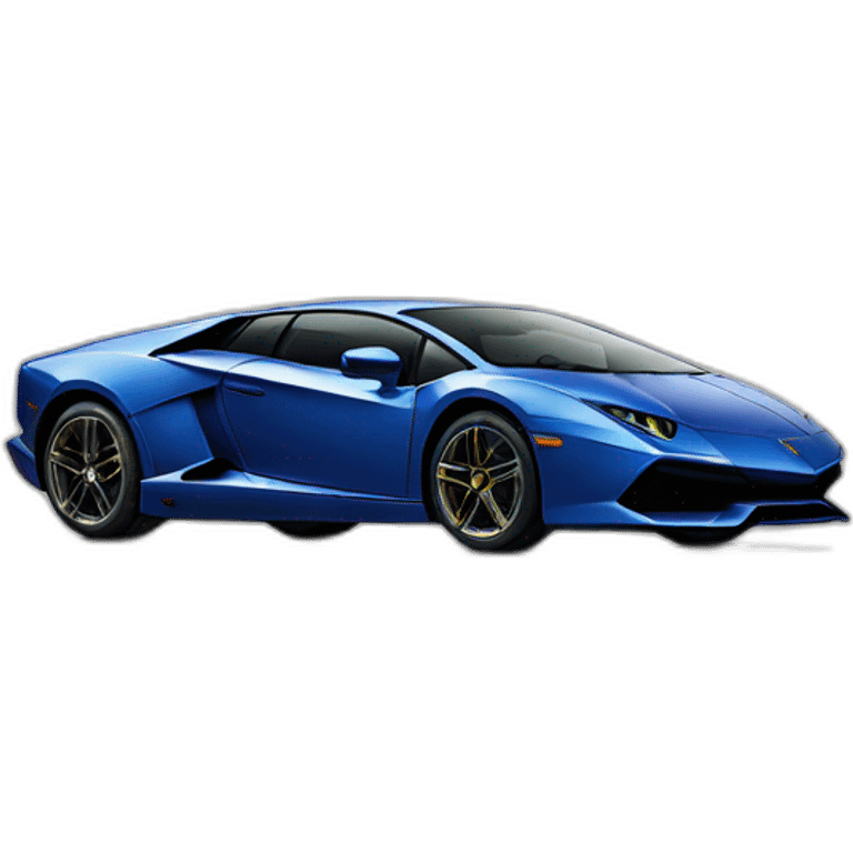 Lamborghini car emoji