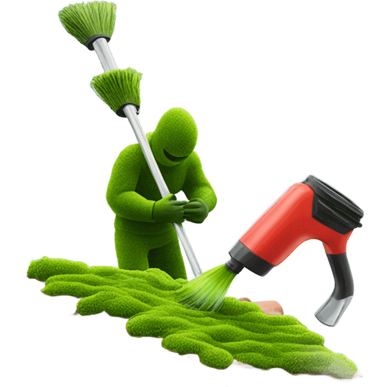 roof moss cleaner emoji