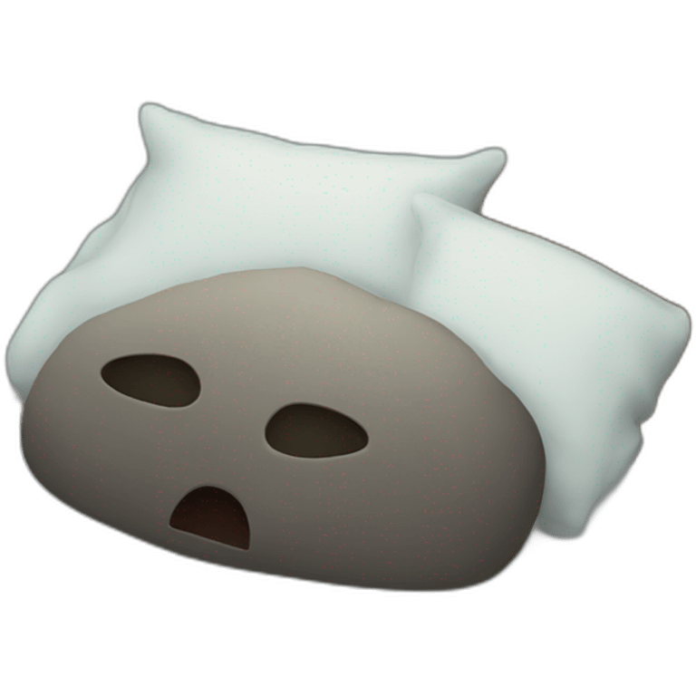 sleep-dying emoji