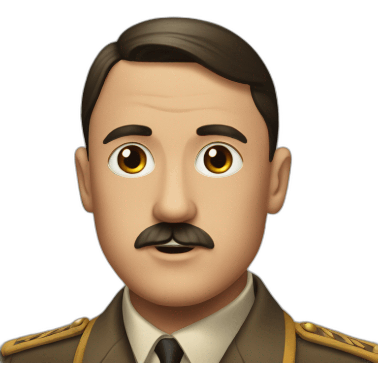 Hitler in love emoji