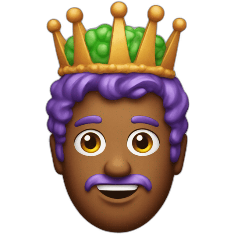 king cake emoji