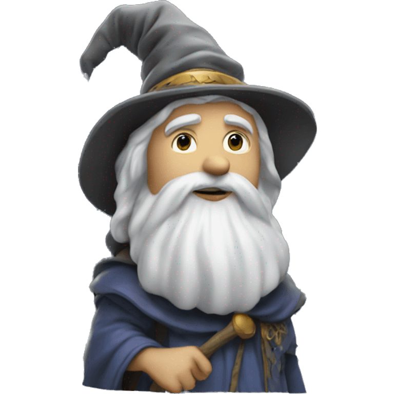 a wizard on the moon emoji