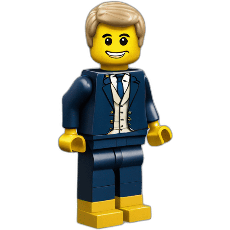 Emmanuel Macron Lego minifigurine emoji