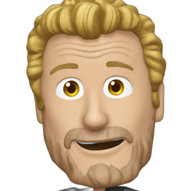 johnny hallyday velo emoji