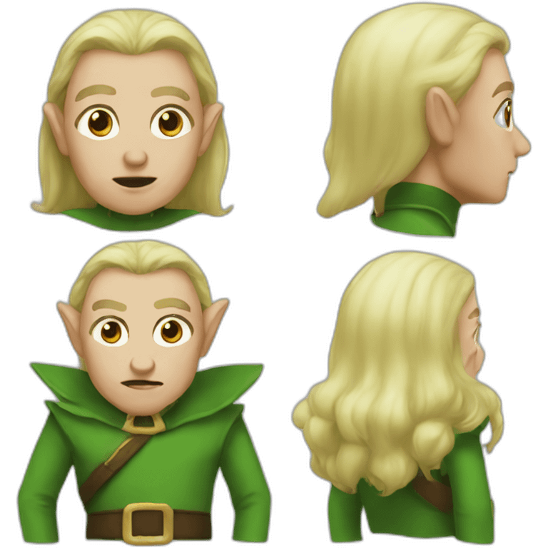 Online bad elf emoji